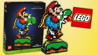 LEGO Super Mario World Mario amp Yoshi D2C REVEAL [upl. by Sunshine]