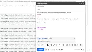 Comment joindre un fichier dans un email Vidéo 5 [upl. by Marjie]