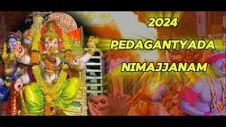 Ganesh Pedagantyada Nimajjanam 2024ganeshchaturthi ganesh viralvideo [upl. by Terryl]