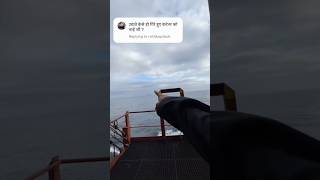 Gire hue container ko kaise uthaenge😱 ship vlogger 🚢⚓ Aman Thakur ☠️ ytshorts shorts ship [upl. by Yrrak]