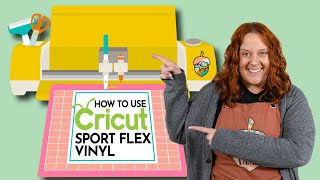 How To Use Cricut SportFlex IronOn For Beginners [upl. by Leahey]