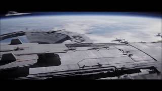 Rogue one  Battle Of Scarif  All XWing scenes [upl. by Enomsed]