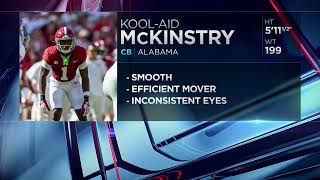 Saints pick CB KoolAid McKinstry 41st in the 2nd round  2024 NFL Draft [upl. by Adoh939]