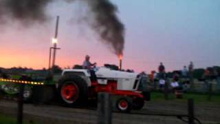 Case 970 pulls at the 2009 Clay City IN tractor pull [upl. by Honor]