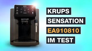 Krups Sensation EA910810 Test  Kaffeevollautomat überzeugende Bezüge und Schwächen  Testventure [upl. by Hserus426]