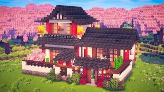 EXPLORE JAPANESE HOUSE IN MINECRAFT 😎😱 [upl. by Valery]