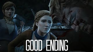 Game of Thrones Telltale Good Ending Asher with Gwyn amp Mira Alive [upl. by Yecal651]