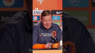 Ronald Koeman ergert zich aan de manier waarop voetbal steeds commerciëler wordt Eens [upl. by Mavilia]