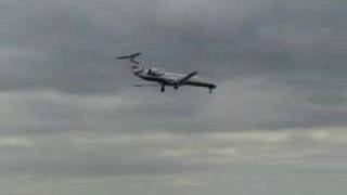 Aircraft Taxiing amp Landing  Leeds Bradford Airport 250407 [upl. by Oilisab]