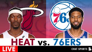 Heat vs 76ers Live Streaming Scoreboard PlayByPlay Highlights  NBA League Pass Stream [upl. by Pember]