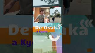 🇯🇵 Viajar de OSAKA A KYOTO en alta velocidad 🏯 Tips para viajar cómodo en tren por Japón [upl. by Ahseyn]