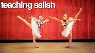 Dance Moms Lilly K Teaches My Daughter Ballet adorable [upl. by Drageruaeb46]