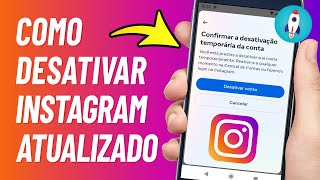 Como DESATIVAR O INSTAGRAM Temporariamente 2024  Pelo Celular [upl. by Aisat662]