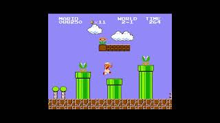 Super Mario Bros  NES  20231008  clip 17 [upl. by Nerine]