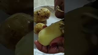 How to Peel Potato With Easy Tipsshorts [upl. by Neetsirhc529]