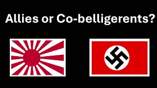 Were Germany And Japan ACTUALLY Allies In WW2 [upl. by Anohr]