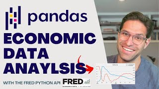 Economic Data Analysis Project with Python Pandas  Data scraping cleaning and exploration [upl. by Otecina]