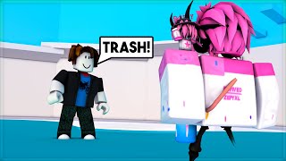 I met a TOXIC Tower Of Hell Player So I RACED him Roblox [upl. by Sugihara516]