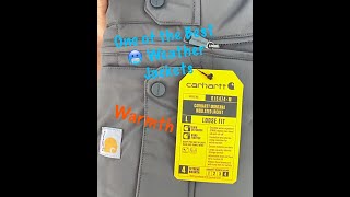 Carhartt Montana Insulated Loose Fit Jacket [upl. by Africah]