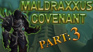 Necrolord Covenant Campaign Part 3  Shadowlands Beta Lore [upl. by Llenahs]