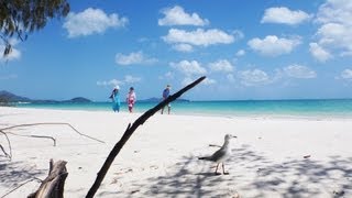 Whitehaven Beach  Whitsunday Islands [upl. by Eelyrag]