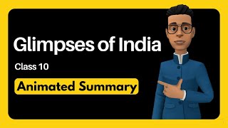 Glimpses of India Class 10 Summary [upl. by Innis532]