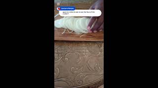 Slicing Onions rings for my saladtrendinglifestylevillagelifeyoutuber [upl. by Olmstead]