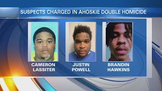 Suspects charged in Ahoskie double homicide [upl. by Adiam699]