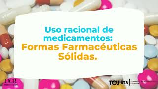 Formas farmacéuticos Parte II  Sólidos [upl. by Imhsar]