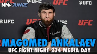 Magomed Ankalaev Makes Bold Accusation Toward Johnny Walker Before Rematch  UFC Fight Night 234 [upl. by Gervais299]