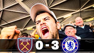 WEST HAM GET BATTERED EVERYWHERE THEY GO  West Ham 0  3 Chelsea  Vlog Alex [upl. by Llirret164]