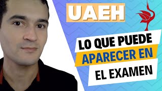 Mi pronóstico de cómo será el examen de admisión de la UAEH [upl. by Nanreit556]