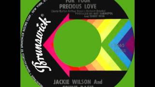 FOR YOUR PRECIOUS LOVE Jackie Wilson amp Count Basie Brunswick 55365 1968 [upl. by Nailliw611]