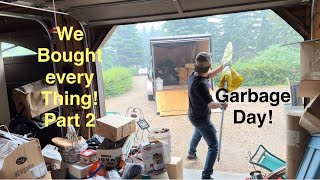 We bought everything on site Digging deepergarbage day Pt2 [upl. by Amalie]