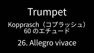 Trumpet Kopprasch 26 [upl. by Ahsieni]