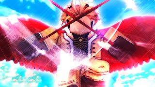 LEGENDARY QUIRK FIERCE WINGS BECOMING THE NUMBER 2 HERO IN HERO SIMULATOR [upl. by Anelrahs329]