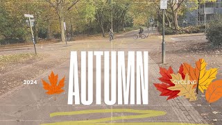 Autumn cycling through Groningen city The Netherlands Đạp xe ở Hà Lan mùa thu 2024 [upl. by Oaoj]