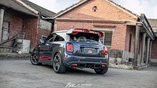 LIMITED ED MINI Cooper JCW GP 2020 OPF w Valvetronic Fi EXHAUST Sporty and Wild Sound [upl. by Zerep]