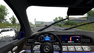 Driving Mercedes Maybach Car in ETS 2 [upl. by Amero]