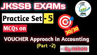 Top 500 Mcqs on Accountancy Target 3030  Practice Set 5  Jkssb Finance Accounts Assistant [upl. by Atsirc732]