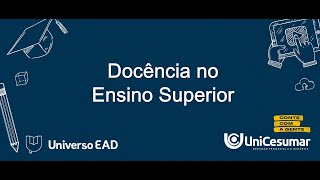 Docência no Ensino Superior [upl. by Joann680]