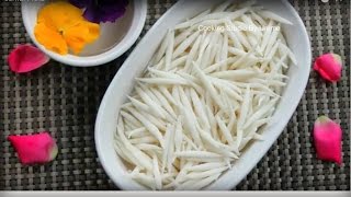 Hate Kata Semai PithaChui PithaChushi Pitha Bangladeshi Pitha RecipePitha [upl. by Essiralc]