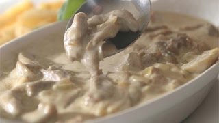 Blue Cheese Sauce with Mushrooms [upl. by Aklam]