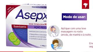 Sabonete Asepxia Ação Reequilibrante 80g Drogaria Minas Brasil [upl. by Mert]