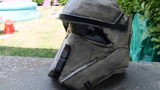 shoretrooper cardboard diy armor helmet [upl. by Penni]