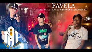 I Am El Negro  Favela Ft Liil Jay El Rapper RD  Video Oficial  Prod FlavorMusic [upl. by Yelsgnik83]