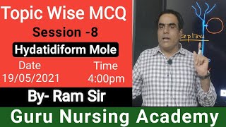 Hydatidiform Mole GURU NURSING ACADEMY [upl. by Ycram]