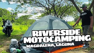 Motocamping sa napaka gandang ilog The Rio at Magdalena [upl. by Meneau]