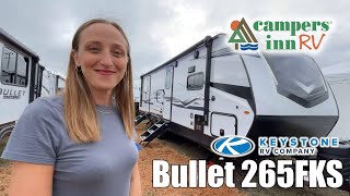 Keystone RVBullet265FKS  by Campers Inn RV – The RVer’s Trusted Resource [upl. by Suiradel]