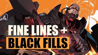 Thin the LINES and Fill in the BLACKS【WenXu Xu】Art Review [upl. by Stieglitz]